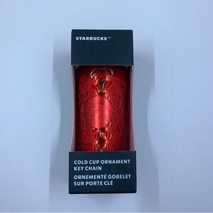 Starbucks key chain cup